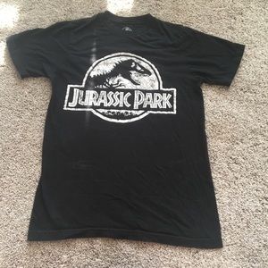 Jurassic Park T-shirt.